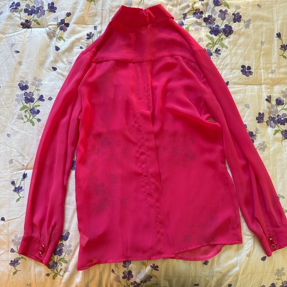 Pink Button Up Shirt - Picture 5 of 8